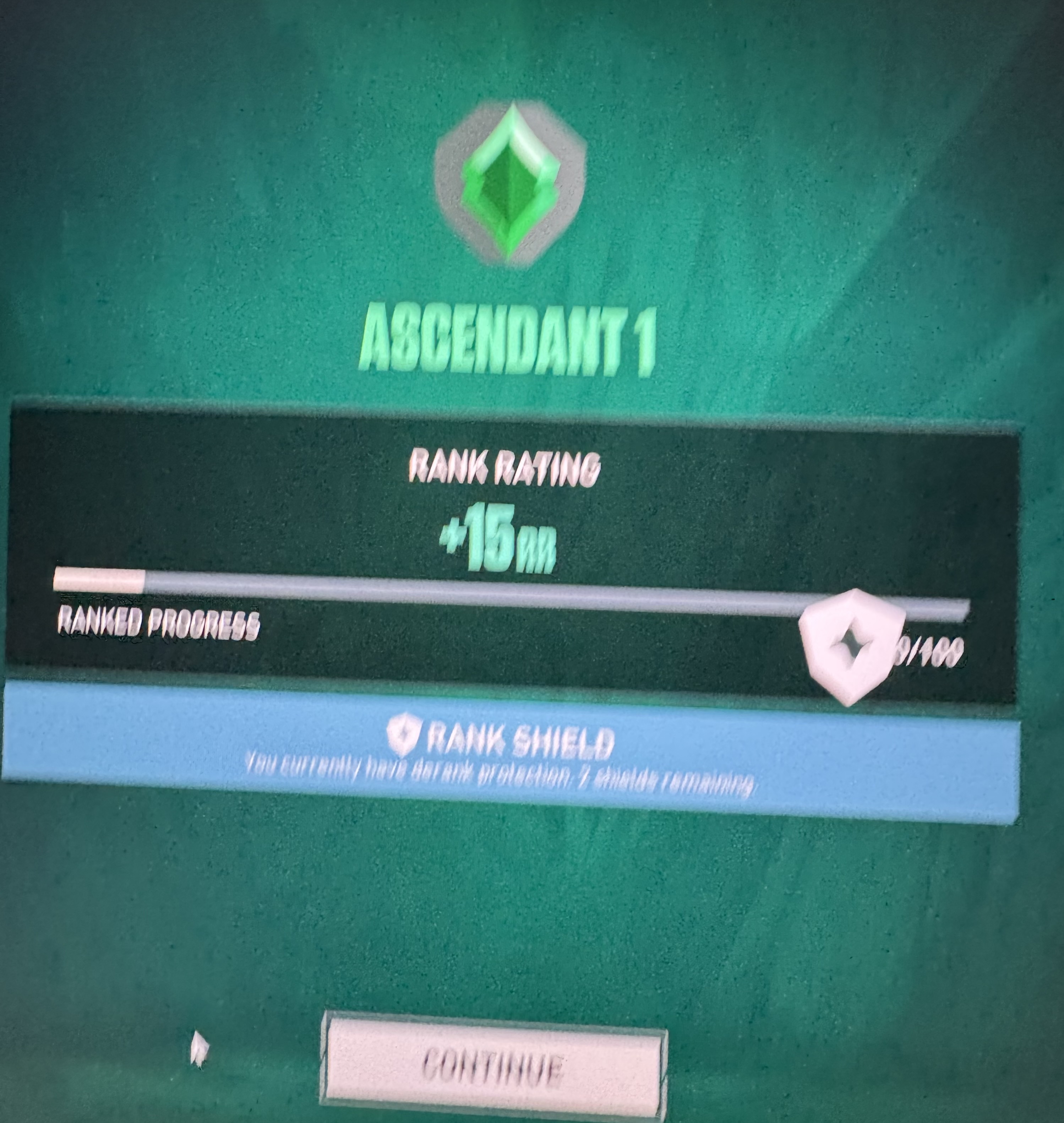 My Valorant competitive rank, Ascendant 1